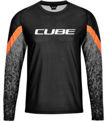 Cube Edge Jersey L/S Men black'n'orange (2021)