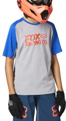 Fox Defend Short Sleeve Trikot Youth (2021) steel grey