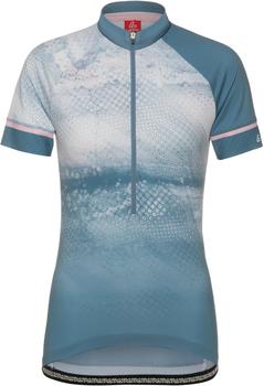 Löffler Grunge Half-Zip Biketrikot Woman's (2021) enzian