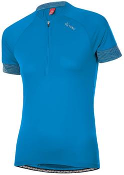 Löffler Premium Sportswear Löffler Pure Half-Zip Biketrikot Woman's (2021) blue lake