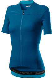 Castelli Anima 3 Short Sleeve Trikot Woman's (2021) marine blue/celeste