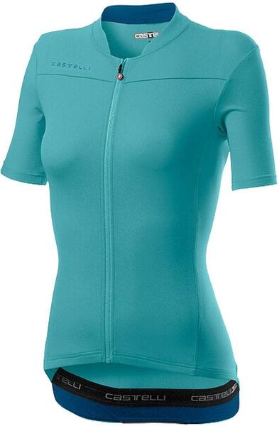 Castelli Anima 3 Short Sleeve Trikot Woman's (2021) celeste/marine blue