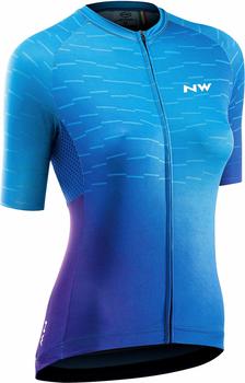 Northwave Blade Short Sleeve Shirt Women (2021) purple blue