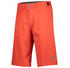 Scott Sports Scott Shorts Trail Flow with Pad fieryred