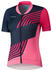 Shimano Sagami Short Sleeve Zip Shirt Woman's (2021) navy pink