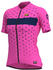 Alé Cycling PRR Stars Short Sleeve Shirt Women (2021) fluo pink/navy blue