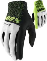 100% HU-GLO-2050-247-M, 100% 100% Celium Fahrrad Handschuhe Schwarz Weiss Gelb...