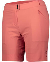 Scott Women's Shorts Endurance Loose Fit with Pad brick red