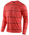 Troy Lee Designs Flowline L/S Jersey Men stacked coral (2021)