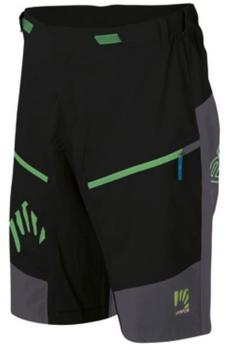 KARPOS Rapid Baggy Shorts Men Black / Dark Grey / Tangerine Tang