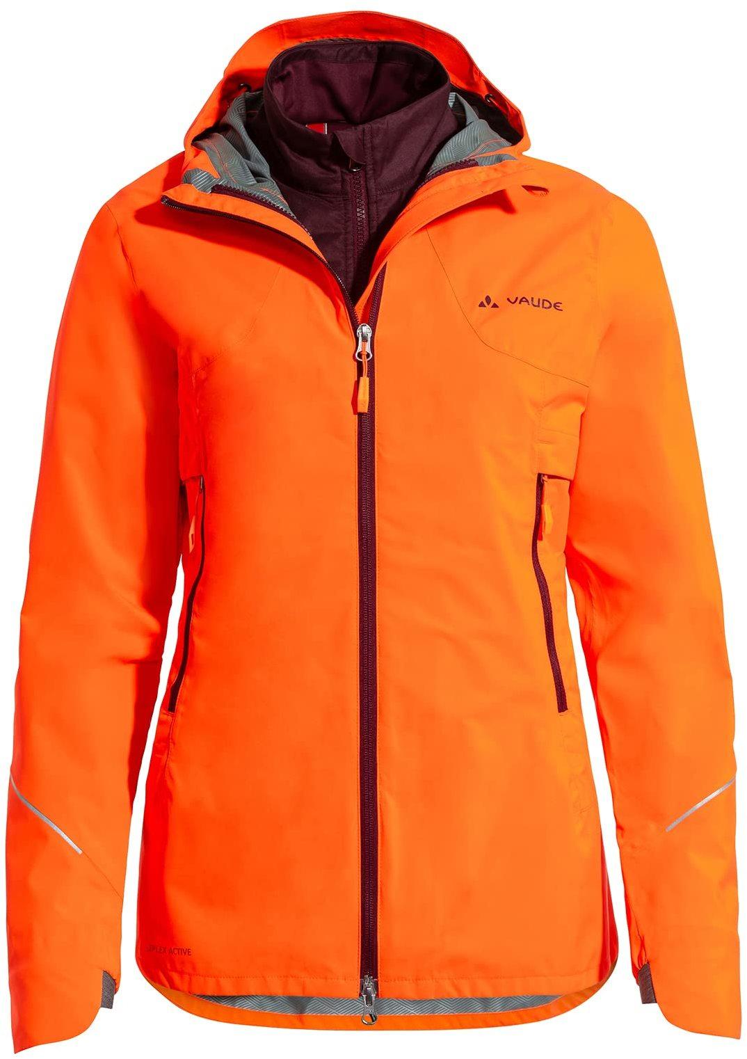 VAUDE Women's Yaras 3in1 Jacket neon orange Test TOP Angebote ab 196,00 €  (Januar 2023)