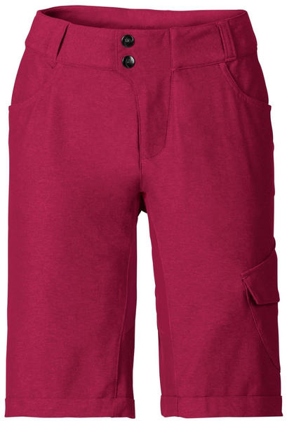 VAUDE Women's Tremalzo Shorts II crimson red
