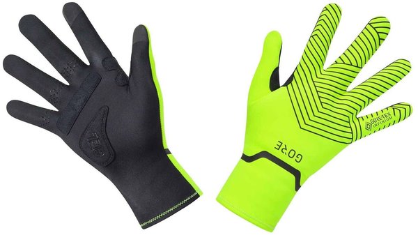 Gore C3 GTX I Stretch Mid Gloves neon yellow/black