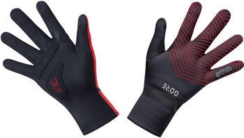 Gore C3 GTX I Stretch Mid Gloves black/red