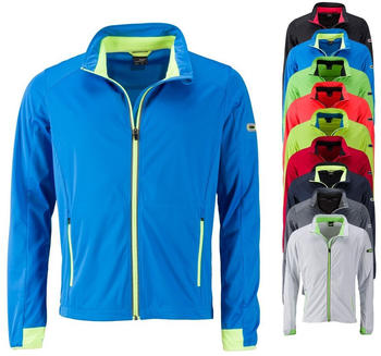 James & Nicholson Men's Sports Softshell (JN1126) navy