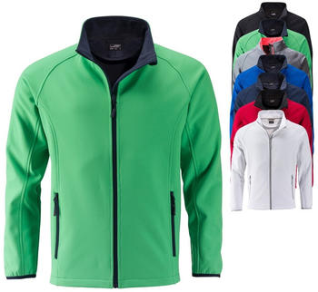 James & Nicholson Men's Promo Softshell (JN1130) green