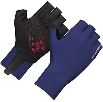 GripGrab Aero TT Raceday Short Finger Gloves navy blue