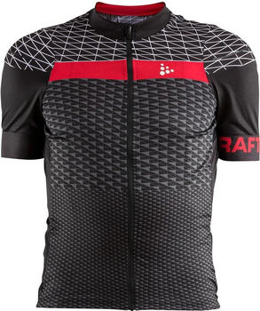Craft Route Jersey Men Black/Bright Red