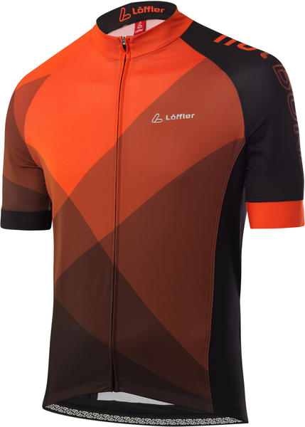 Löffler Premium Sportswear Löffler hotBOND Full-Zip Biketrikot Men (2021) flame
