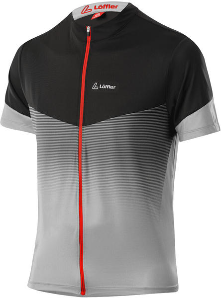 Löffler Stream Full-Zip Bike Shirt Men (2021) silver grey