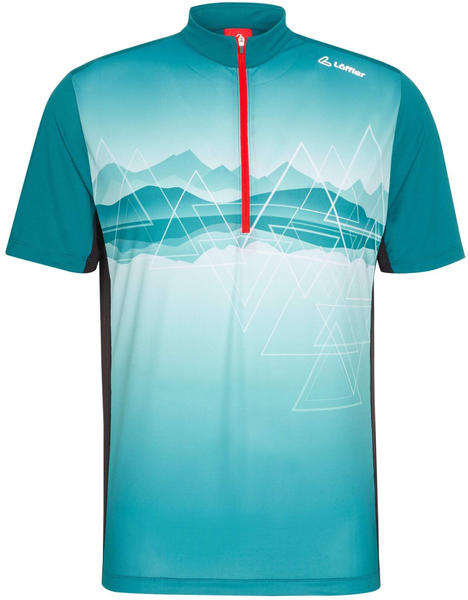 Löffler Premium Sportswear Löffler Peaks Half-Zip Bike Shirt Men (2021) pine