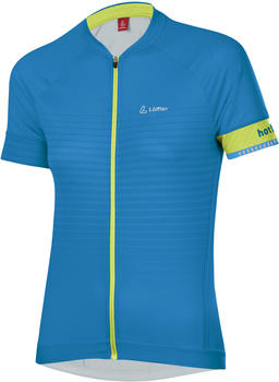 Löffler Premium Sportswear Löffler hotBOND Full-Zip Biketrikot Woman's (2021) blue lake