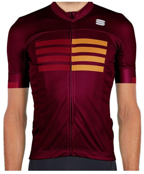 Sportful Wire Shirt Men (2021) red wine red rumba gold