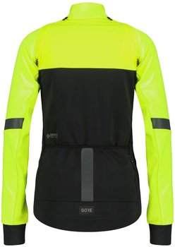 Gore Women's PHANTOM Gore-Tex Infinium black/neon yellow – Gore Women"s PHANTOM Gore-Tex Infinium black/neon yellow: Perfekte Fahrradjacke für Damen