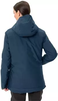 VAUDE Women's Cyclist Warm Rain Jacket (dark sea) – Hochwertige Materialien und Verarbeitung