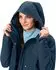 VAUDE Women's Cyclist Warm Rain Jacket (dark sea)