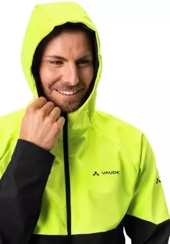 VAUDE Men's Qimsa Softshell Jacket neon yellow – Hervorragende Eigenschaften für maximalen Komfort