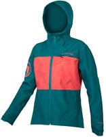 Endura E9177GS, Endura Singletrack Waterproof II Damen Bikejacke-Oliv-Dunkelgr&uuml;n-XL,