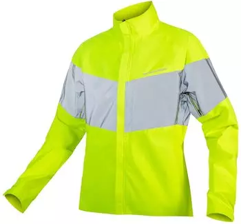 Endura Men's Urban Luminite Waterproof Jacket (Hi-Viz Yellow-Reflective)