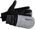silver/black: Craft Hybrid Weather Glove