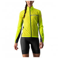 Castelli 4521529032-XS, Castelli Squadra Stretch Jacket Gelb XS Frau Fluo Yellow /
