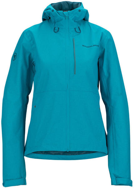 Endura Hummvee waterproof hooded jacket Women pacific blue (2020)