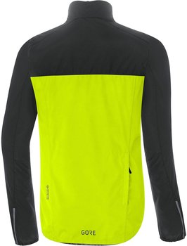 Gore Spirit Jacket Men yellow/black – Gore Spirit Jacket Men yellow/black: Perfekte Fahrrad-Windjacke für Herren