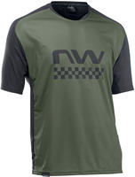 Northwave MTB-Jersey Kurzarm Edge 2 S Blue Surf Gr&uuml;n