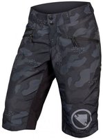 Endura E8116BC, Endura Women's SingleTrack Short II Schwarz/Camo female