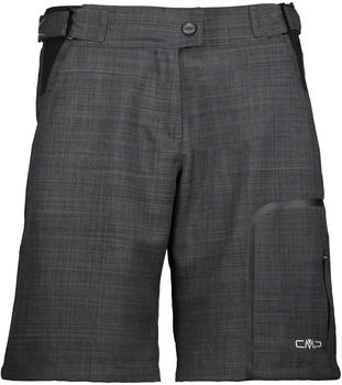 CMP Freebike with Inner Mesh Underwear Women Shorts grey