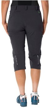VAUDE Yaras 3/4 Hose Women black – VAUDE Yaras 3/4 Hose Women black – atmungsaktive Radhose mit Wetterschutz