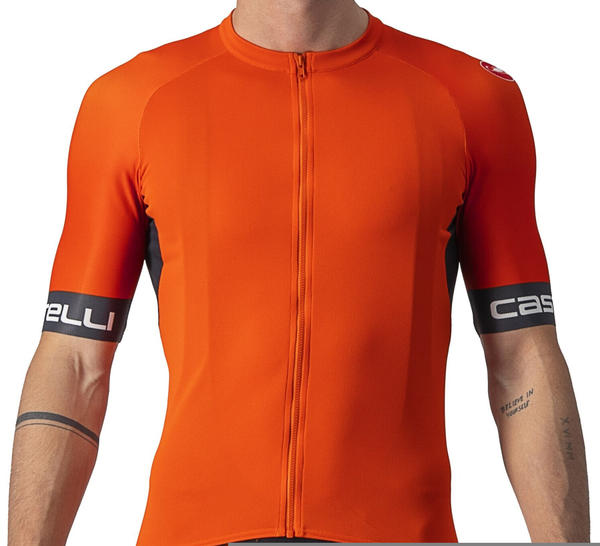 Castelli Entrata VI Jersey Short Sleeve Men (2022) orange