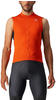 Castelli 4522026656-XXL, Castelli Entrata Vi Sleeveless Jersey Orange 2XL Mann...