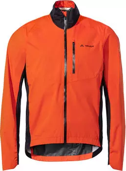 VAUDE Men's Kuro Rain Jacket glowing red