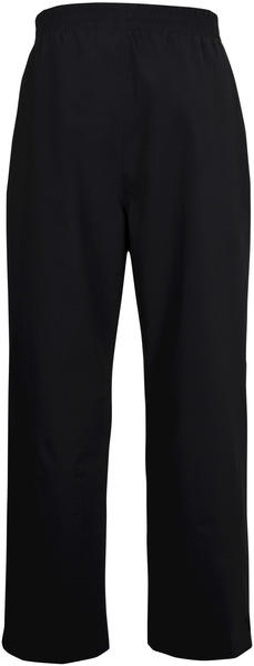 Killtec Herren Regenhose mit Bein-Reissverschluss packbar, schwarz