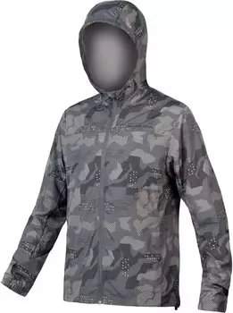 Endura Hummvee Windproof Shell Jacket black/ grey camo