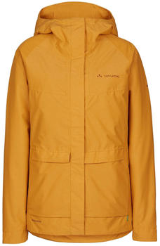 VAUDE Women's Comyou Pro Rain Jacket (burnt yellow)