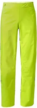 VAUDE Men's Moab Rain Pants neon yellow