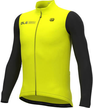 Alé Cycling Solid Fondo 2.0 L/S Jersey fluo yellow