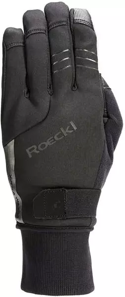 Roeckl Villach 2 Winter Fahrrad Handschuhe lang schwarz 2023
